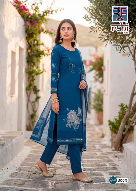 Rahi rising gold vol-2 dress materials wholesale shops in surat